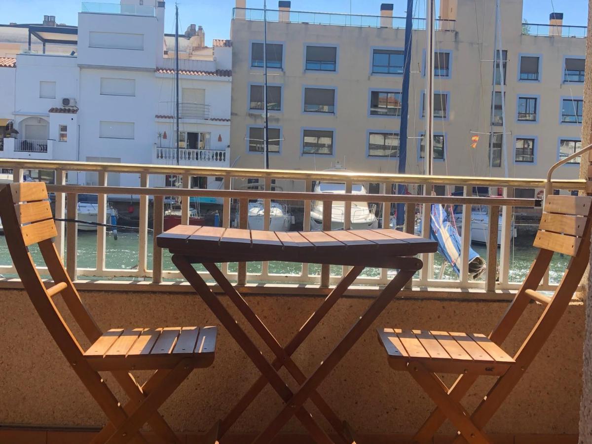 Port Ambar - Apartamento En La Marina De Empuriabrava - Balcon Con Vistas Al Canal - Playa - Wifi Eksteriør bilde